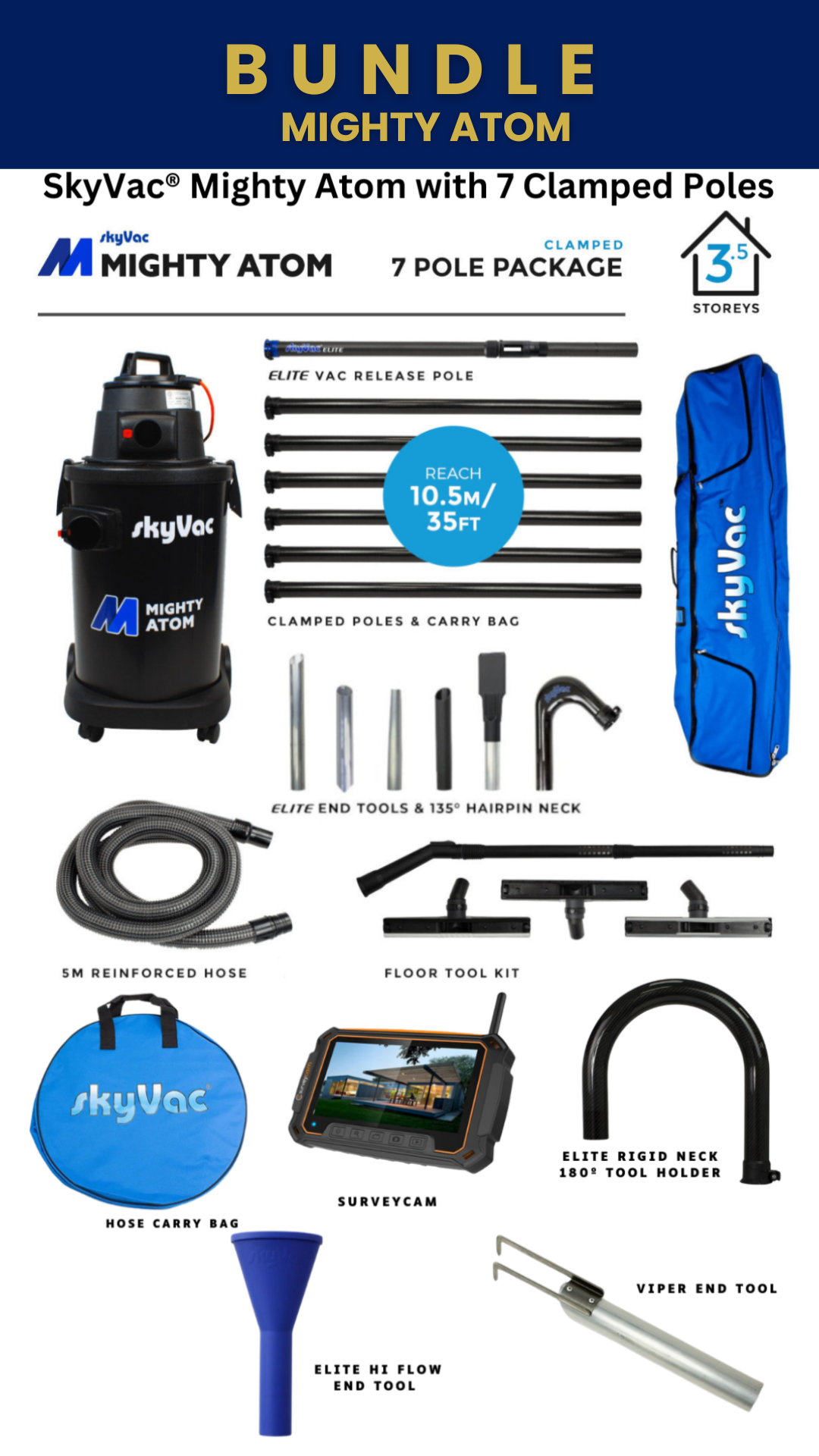 Pack SkyVac®️ Mighty Atom le plus populaire